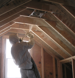 Cambridge  attic spray foam insulation